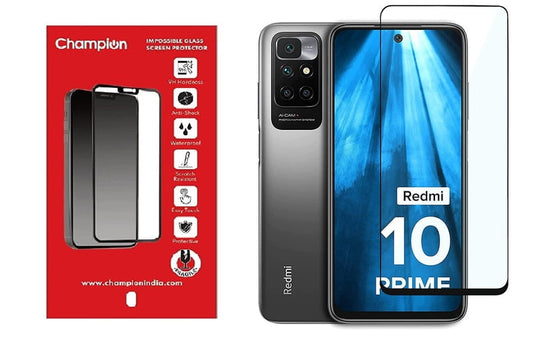 Champion Premium Quality Screen Protector for Redmi 10 Prime