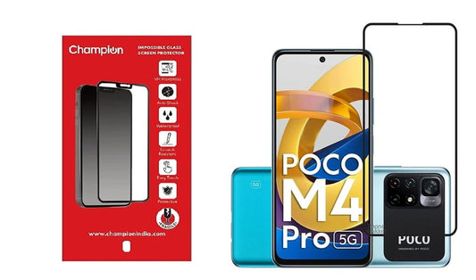 Champion Premium Screen Protector For Poco M4 Pro 5G