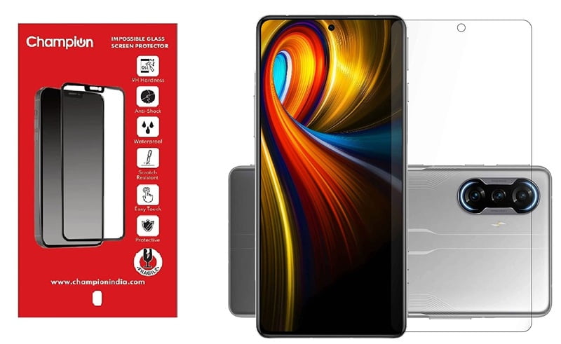 Champion Edge To Edge Screen Protector For Xiaomi Poco X4 GT