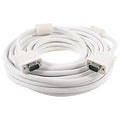 VGA Male to Male ,15-Pin Cable/Adapter for PC, Monitor, Projector, Laptop, TV, LCD/LED-5Mtr (White)