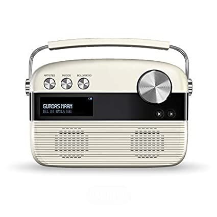 Saregama Carvaan Punjabi-Portable Music Player with 5000 Preloaded Songs, FM/ BT/AUX (Renewed)