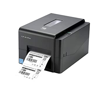TVS LP 46 Plus Label Printer Multiple Interface Options of USB Serial and ethernet (Black)