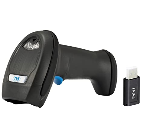 TVS Electronics BS-I201s Bluetooth Barcode Scanner Wireless connectivity Upto 25 Mtr (Black)