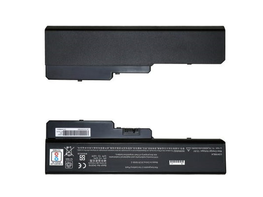 Lappy Power Laptop Battery For Lenovo Y430 V430A, IdeaPad Y430A Series Laptops, 11.1V 6 Cells 4400mAh Compatible