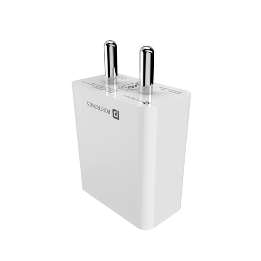 Portronics Adapto 31 C 2.4A Mobile Charger with Single USB Port