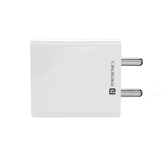 Portronics Adapto 31 C 2.4A Mobile Charger with Single USB Port