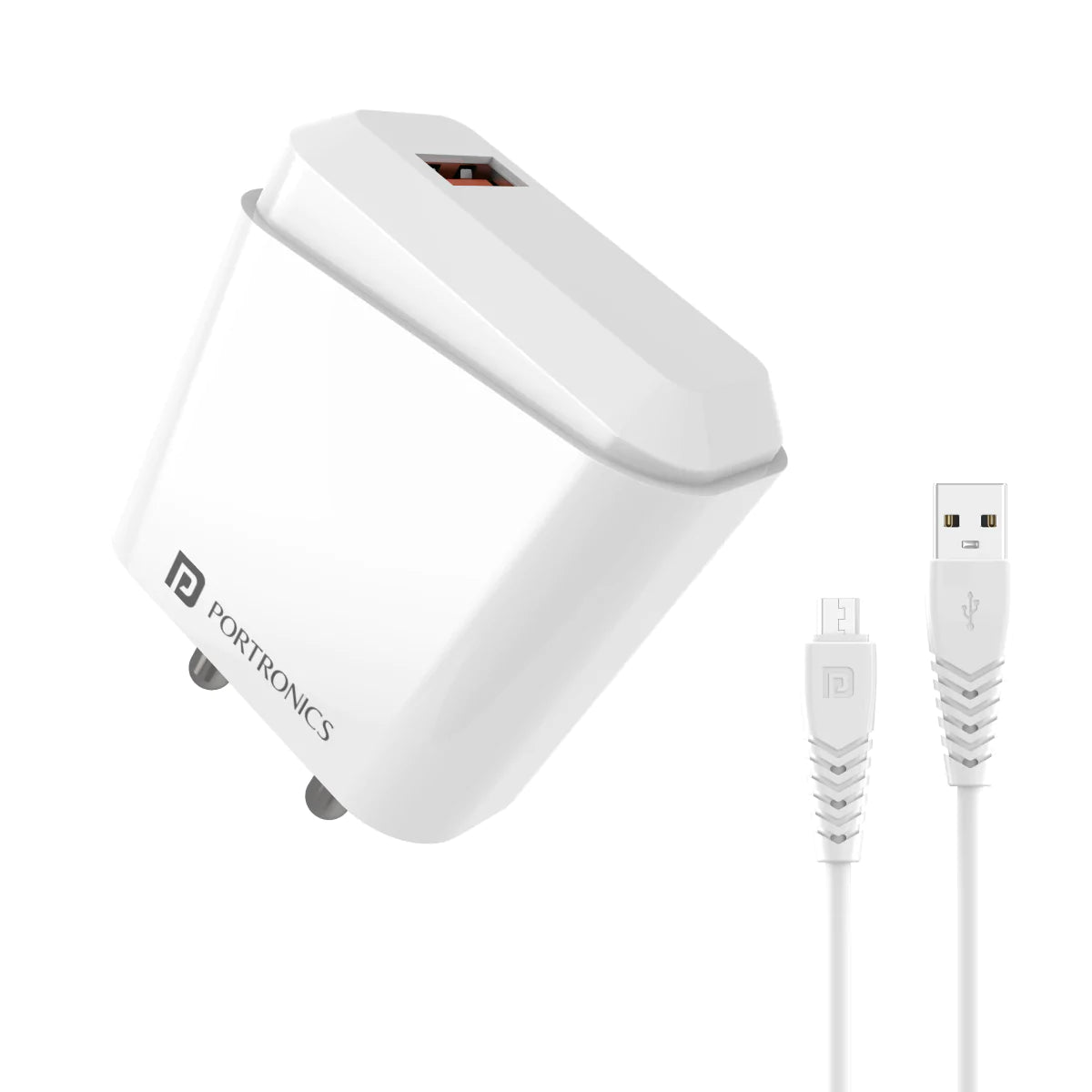 Portronics Adapto 40 M 18W Quick Charge Mobile Charger