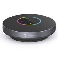 Portronics Talk Two Conference Speaker with Echo Cancellation & Noise Reduction, 3W Speakers and 3 Embedded Microphones
