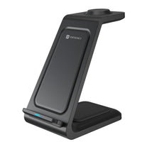 Portronics Freedom 33 3-in-1 Desktop Wireless Charger with 15W Wireless Charger