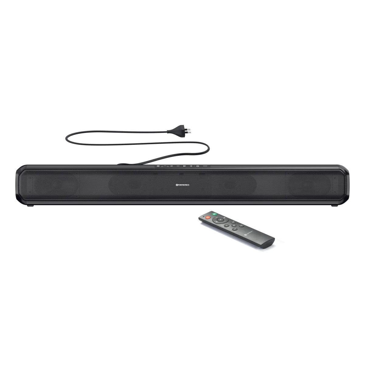 Portronics Sound Slick 6 60W Bluetooth Wireless Soundbar with Multiple Audio Mode 3.5mm Aux