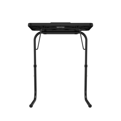 Portronics My Buddy F Multipurpose Movable & Adjustable Laptop Table (Black)