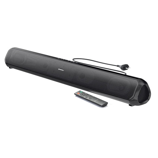 Portronics Sound Slick 6 60W Bluetooth Wireless Soundbar with Multiple Audio Mode 3.5mm Aux