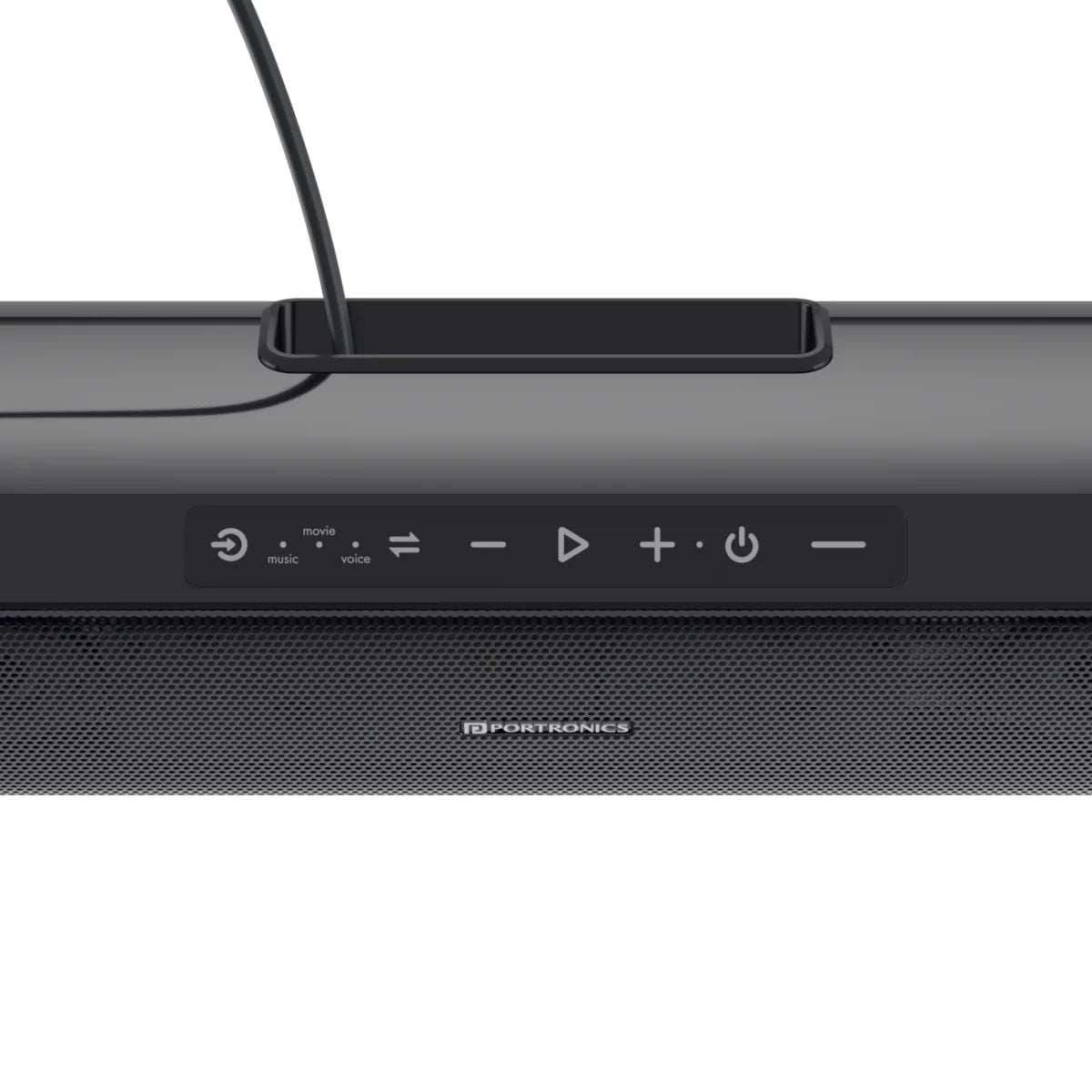 Portronics Sound Slick 6 60W Bluetooth Wireless Soundbar with Multiple Audio Mode 3.5mm Aux