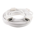 VGA Male to Male ,15-Pin Cable/Adapter for PC, Monitor, Projector, Laptop, TV, LCD/LED- 15Mtr (White)