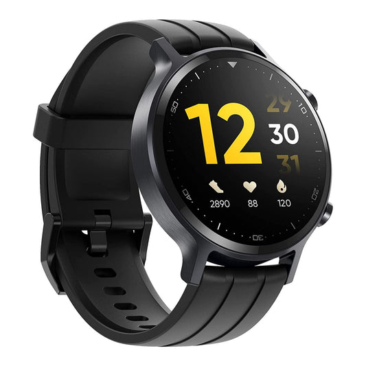 realme Smart Watch S with 3.30 cm Touchscreen, 15 Days Battery Life, SpO2 & Heart Rate Monitoring, IP68 Water Resistance (Black)