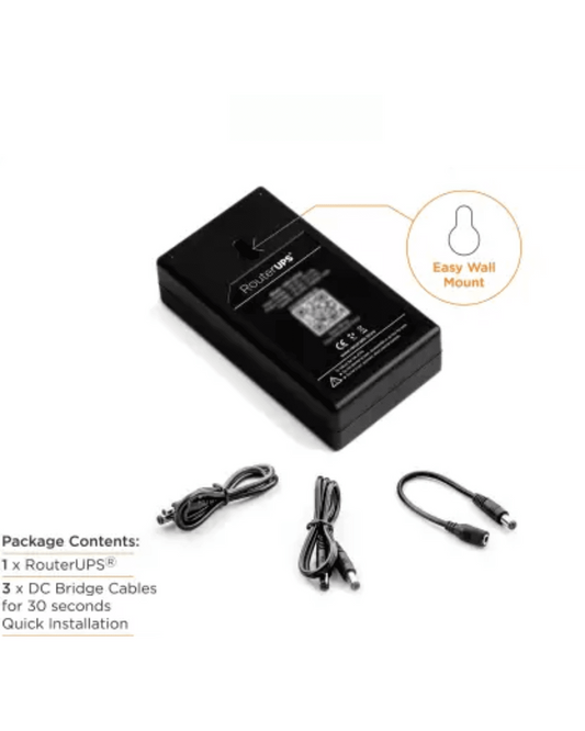 OPL UPS Router Classic WiFi Router (Up to 4 Hour Power Backup)