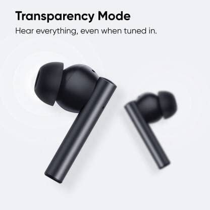 DIZO GoPods with Active Noise Cancellation Bluetooth Headset (Smoky Gray)