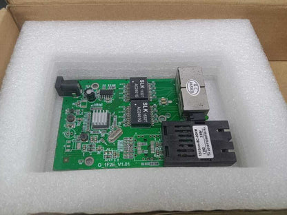 Fiber Ethernet Media Converter 1SC 2RJ45 20Km