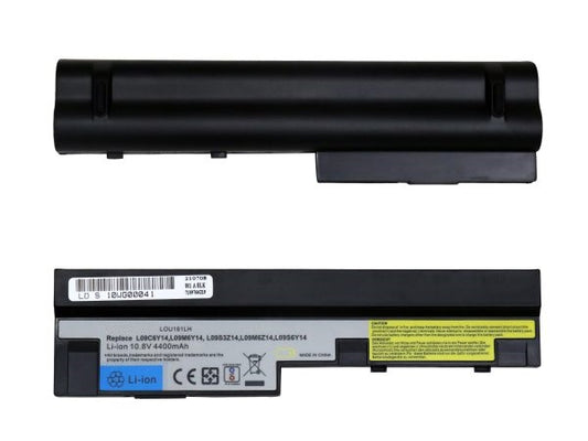 Lappy Power Laptop Battery For LENOVO S 10 (3) BLACK, 10.8V 6 Cells 4400mAh Compatible
