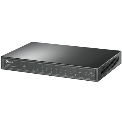TP-Link TL-SG1210P 8 Port Gigabit PoE Switch | 8 PoE+ Ports @63W, w/ 1 Uplink Gigabit Port Desktop/Wall-Mount | Plug & Play