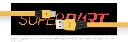 realme Type-C SuperDart Cable (Yellow)
