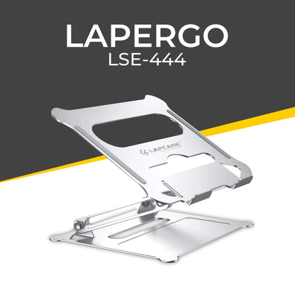 LAPERGO Foldable Aluminum Laptop Stand /Notebook Riser (LSE-444)