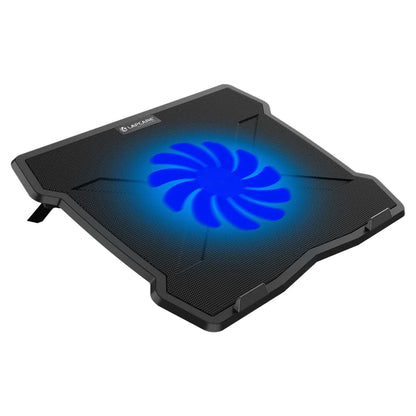 LAPCARE Lapkool-I Laptop Cooling Pad | Compatible up to 39.6cm (15.6 inch) Laptops | 1 USB Port | Ergonomic Design | Low Noise