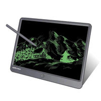 Portronics Ruffpad 15 Re-Writable LCD Screen 38.1cm (15-inch) Writing Pad for Drawing, Playing, Handwriting Gifts for Kids & Adults
