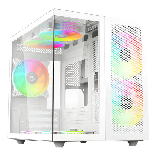 Lapcare Gaming Computer Case W/o SMPS Champ (W) LGT-450