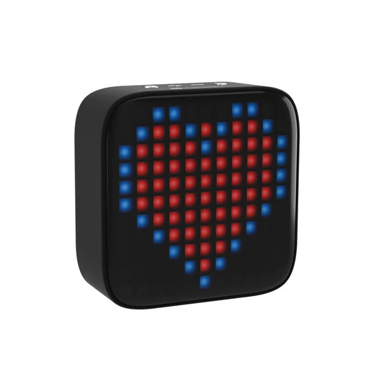 Portronics Pixel 8W Portable Bluetooth Speaker with 32 LED Displays Animation