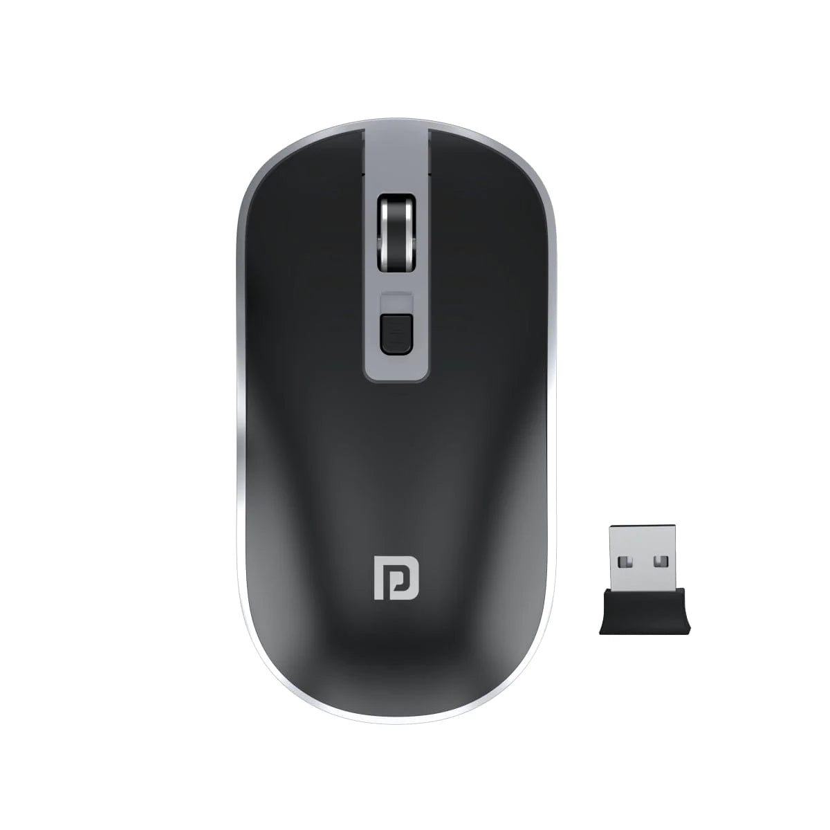 Portronics Toad 14 Wireless Optical Mouse 2.4GHz with USB Nano Dongle, Optical Orientation, Adjustable DPI