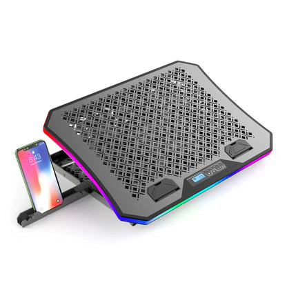 Lapcare WINNER PRO RGB Cooling Pad with 6 Fans Laptop Stand