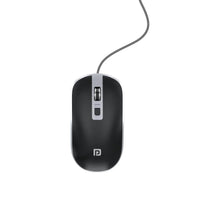 Portronics Toad 21 Wired Optical Mouse for Laptop/PC with Adjustable DPI, 1.5 M Length (Black)