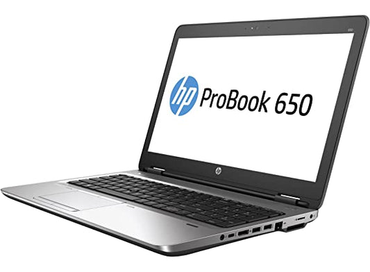 HP ProBook 650 G2 Intel Core i5 6th Gen 8GB RAM 256GB SSD 39.6cm (15.6 Inches) , (Refurbished)