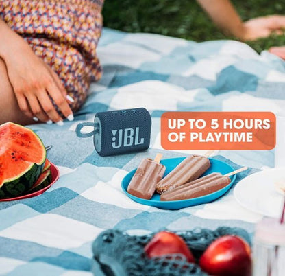 JBL Go 3 Wireless Ultra Portable Bluetooth Speaker, JBL Pro Sound