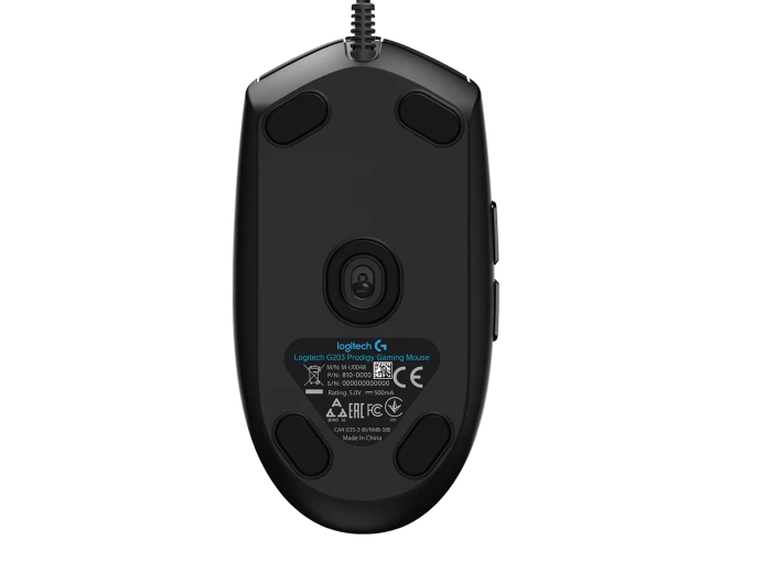 Logitech G 102 Prodigy Optical USB Gaming Mouse with 16.8m LED Colors ...