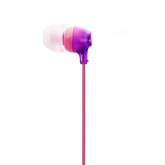 SONY MDR-EX15AP in the Ear Wired Headset (Violet)