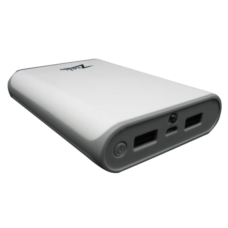 Zeal PL-10000 10400mAh Power Bank (White & Grey)