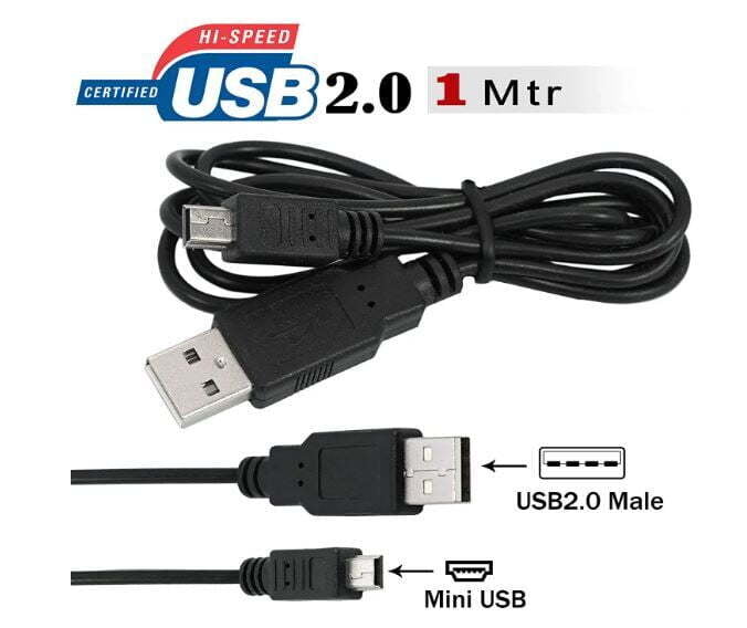 USB 2.0 A to 5 pin B Cable for External HDDS/Camera/Card Readers [video game] - 1.5M