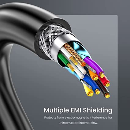 Portronics Mport 45 USB 2.0 Ethernet LAN Adapter USB to LAN RJ 45 with 1000 Mbps, Fast Speed (Black)