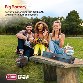 Portronics Pure Sound Pro IV Wireless Bluetooth 5.0 16W Soundbar