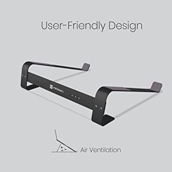 Portronics My Buddy K4 Portable Laptop Stand Support Upto 38.1cm (15 inch)Laptops (Black)