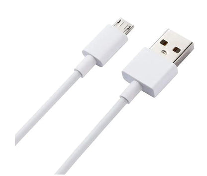Champion USB to Micro USB Charging & Data Cable 2.4A PVC White
