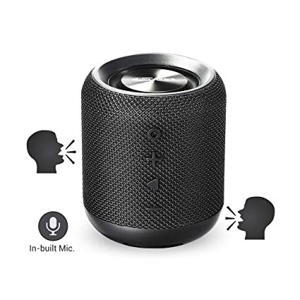 Portronics SoundDrum 10W Portable Bluetooth Stereo Speaker with Powerful Bass, Aux 3.5 mm In-Built Mic