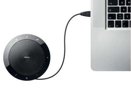 Jabra Speak 510+ UC 10 Watt Wireless Bluetooth Speaker (Black)