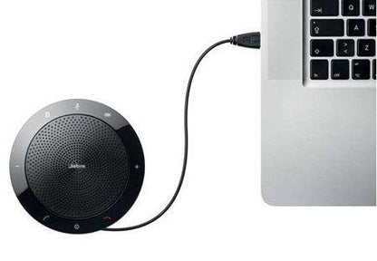Jabra Speak 510+ UC 10 Watt Wireless Bluetooth Speaker (Black)