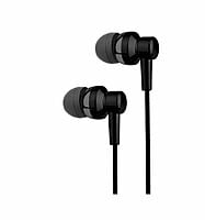 Astrum Stereo In-Ear Wired Earphones + In-line Mic â€“ EB250 (Metallic Black)