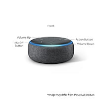 Amazon Echo Dot (3rd Gen) - New and Improved Smart Speaker with Alexa, Black