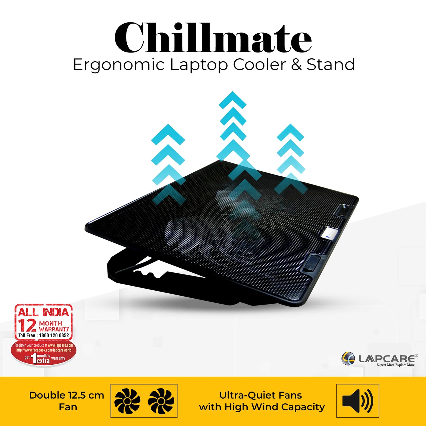 Lapcare ChillMate (Laptop Cooler)