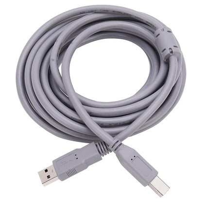 USB 2.0 Printer Cable, A Male to B Male High speed Cord 5 Meter (Grey)
